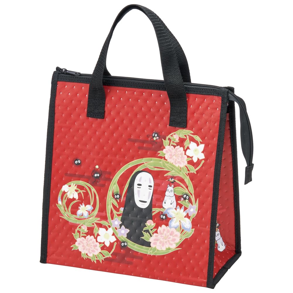 

Skater Lunch x Studio Ghibli Spirited Away Dark Bag, Non-Woven Fabric, Insulated, 26.5 27cm, No-Face, Red, FBC1-A