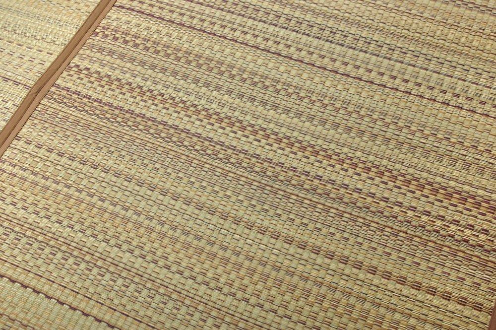IKEHIKO Hand-woven Igusa Tatami Mat, "DX Color" Beige, Edo Size, 3 Tatami Mats (Approx. 176 x 261 cm), Backing: Non-woven Fabric