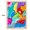 3D Cartoon Puzzle: Large Wooden Building Blocks for Kids 3-6