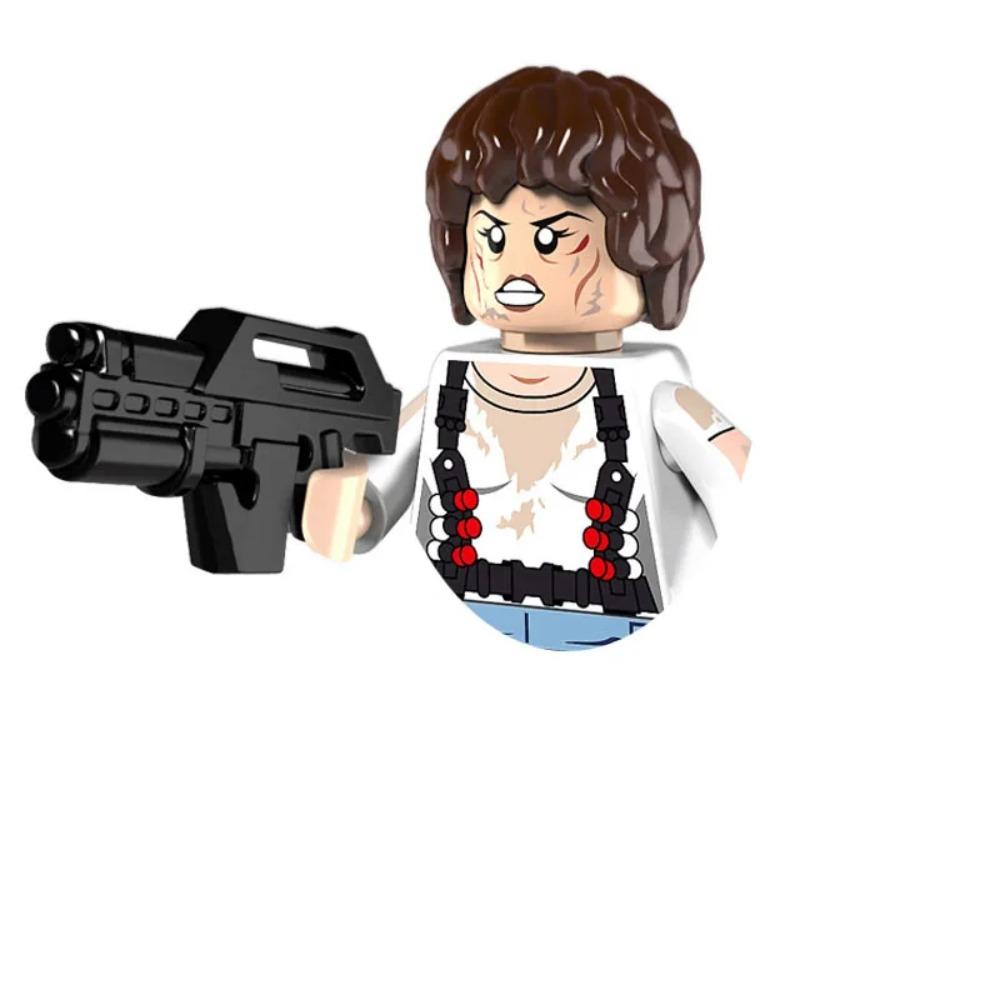 4Pcs/Set Dustin Eleven Mike Will Hopper Joyce Brenner Demogorgon Vecna Model Buliding Blocks Bricks Construction Toys For Kids