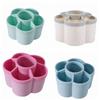Large Capacity Desktop Organizer Rotatable Storage Holder Container Pencil Box  Office Supplies
