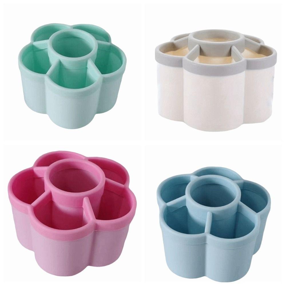 Large Capacity Desktop Organizer Rotatable Storage Holder Container Pencil Box Office Supplies