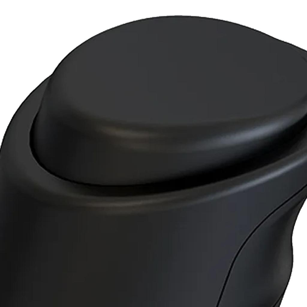 Electric Milk Frother Handheld Stainless Steel Mini Foam Maker for Coffee Hot Chocolate Black