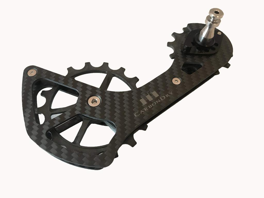 CarbonDryJapan Big Pulley Kit Short Cage Full Ceramic Bearing Matt V3+ R91/R80