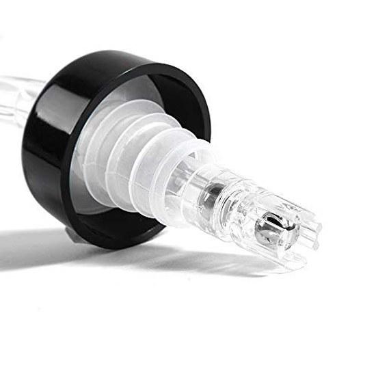 INIBUD Measuring Polar Pourer 30ml Whiskey Wine Cocktail Bottle 1 Ounce Set 4