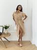 European & American French Summer Luxury Casual Lapel Short-Sleeved Dress for Women