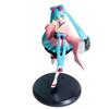Kizuna Ai and the Long-hair Princess Miku Figurines, Anime-style Cute Girl 2D Model Decorative Items, Gifts and Souvenirs.