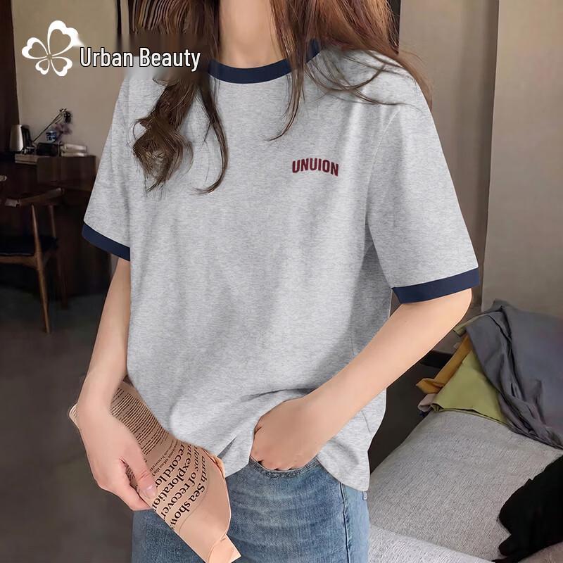 

Women s Plus Size Loose Fit Pure Cotton Short Sleeve T-Shirt S