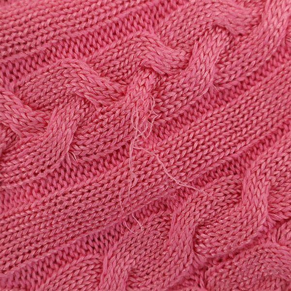 Lauren Ralph Lauren Long Sleeve Cable Knit Cardigan S/M Pink Women Used