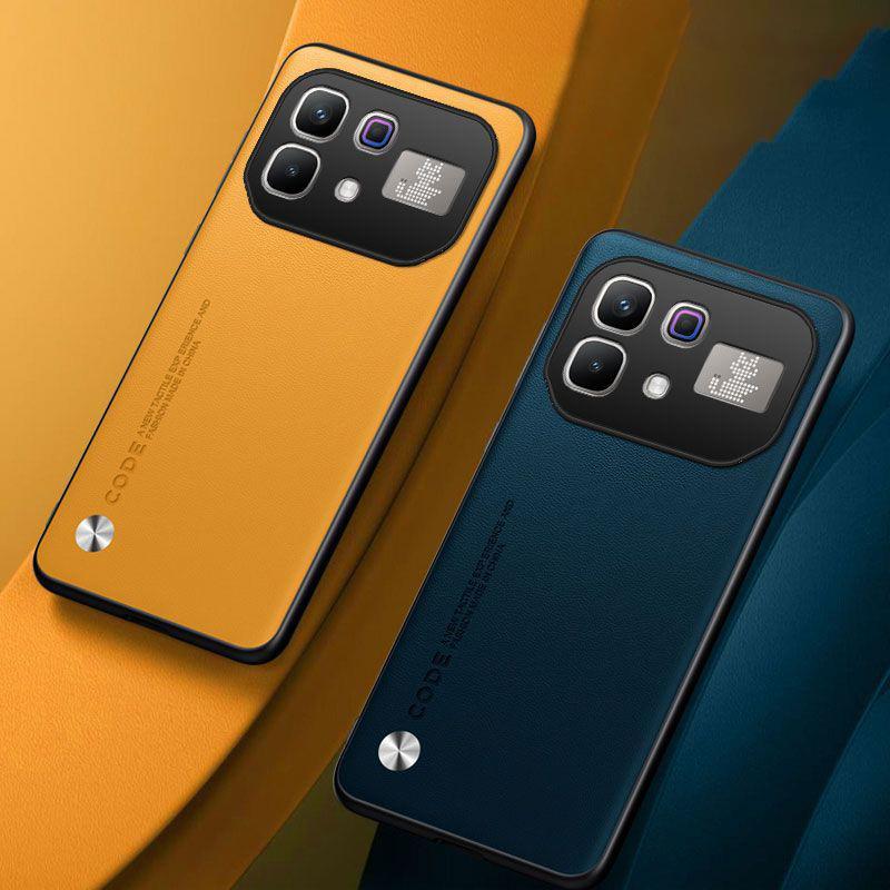 PU Leather Case For Infinix Note 60 Pro 5G Back Cover Silicone Full Camera Protection Phone Case For Infinix Note60 5G Coque