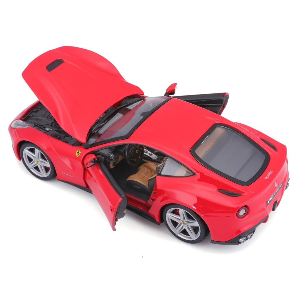 Bburago 1/24 Scale Ferrari F12 Berlinetta Red / Diecast Model Car, Finished Product, 18-26021