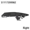 For BMW X3 For X4 Front Right Side Bumper Support Bracket 51117399982 Compatible with sDrive30i M40i and M/M Competition License Plate Covers Frames