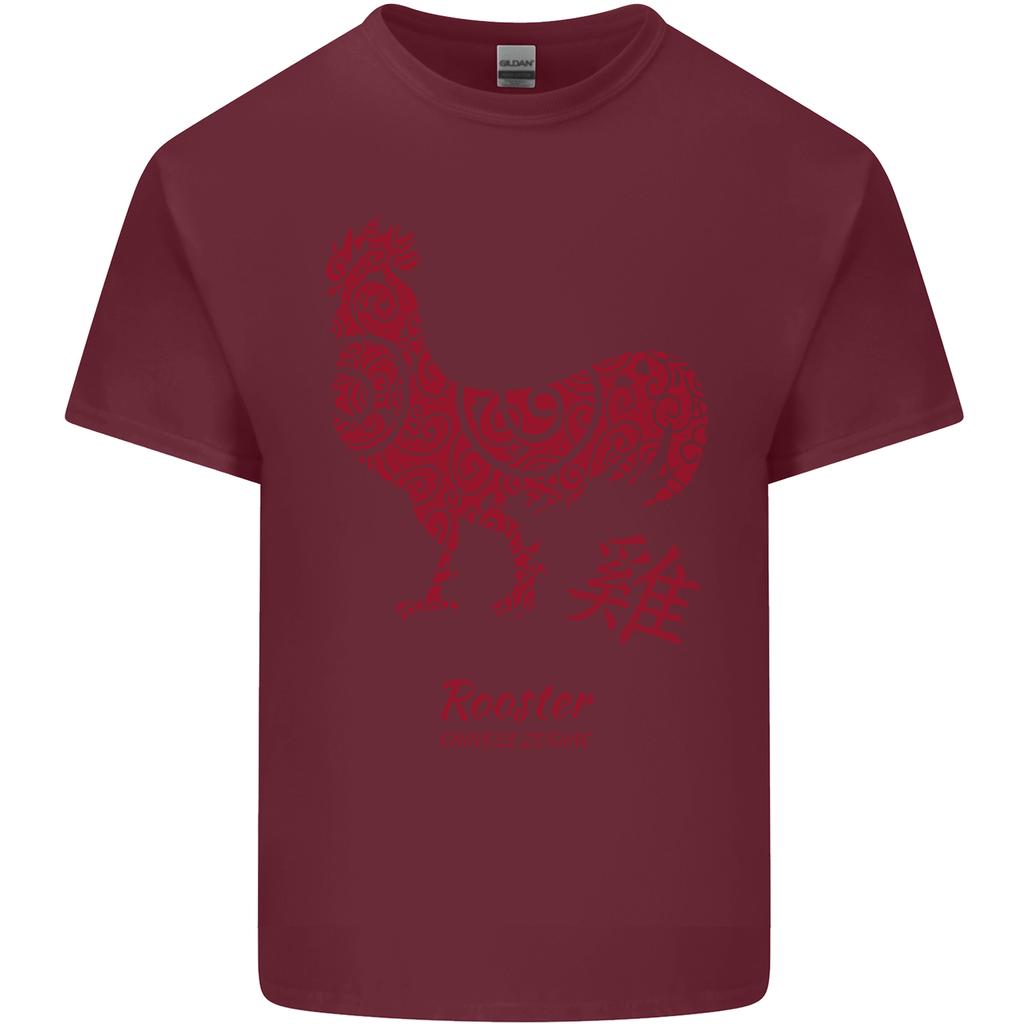 Chinese Zodiac Year of the Rooster Unisexs Light Cotton TShirt