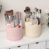 Suporte Giratório 360 para Pincéis de Maquilhagem 5 Compartimentos Organizador de Cosméticos Design de Flor Copo Giratório para Pincéis de Maquilhagem Porta-Canetas para Toucador Delineadores Lápis de Sobrancelha