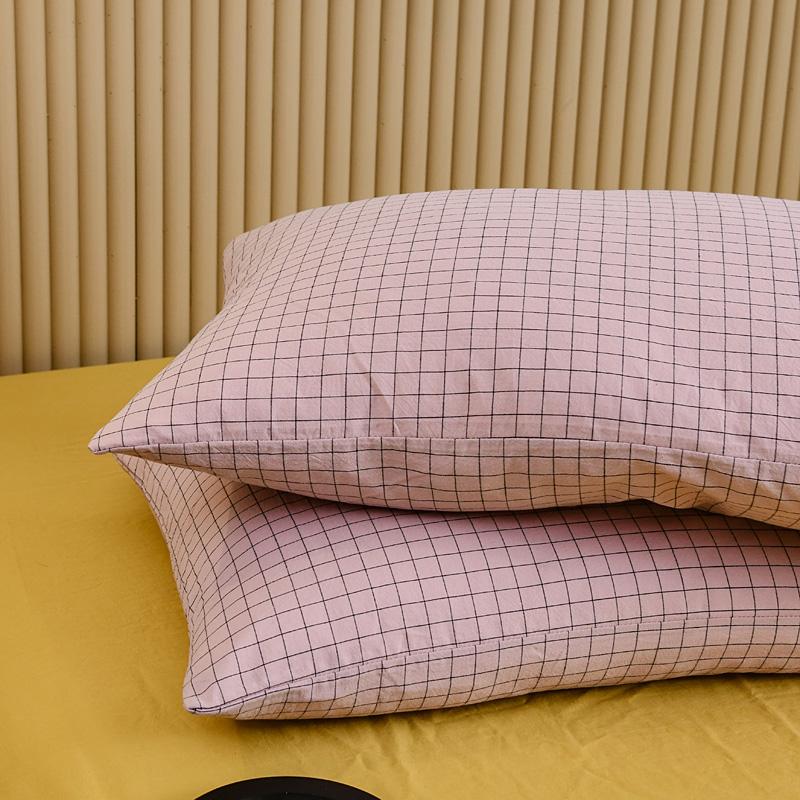Pillow Case Simple Modern Household Students Dormitory Nordic Dust-proof Home Decoration Skin-friendly Breathable Washable Ins