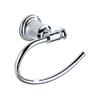 Modern Chrome Bathroom Accessories Set Wall Mounted Towel Bar Bath Linen Holder French Style Minimalist Hardware