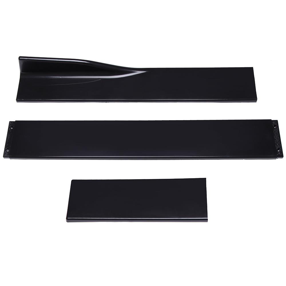 6PCS 2M Universal Side Skirts Extension Rocker Panels Lip Splitters For Chevy Chevrolet Camaro SS 2000-2022 Car Accessories