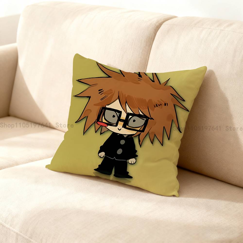 R-Randal I-Ivory R-Ranfren Anime Celebrity Merchandise All-Match Printed Pillow Case Sofa Car Office Room Decoration Protector