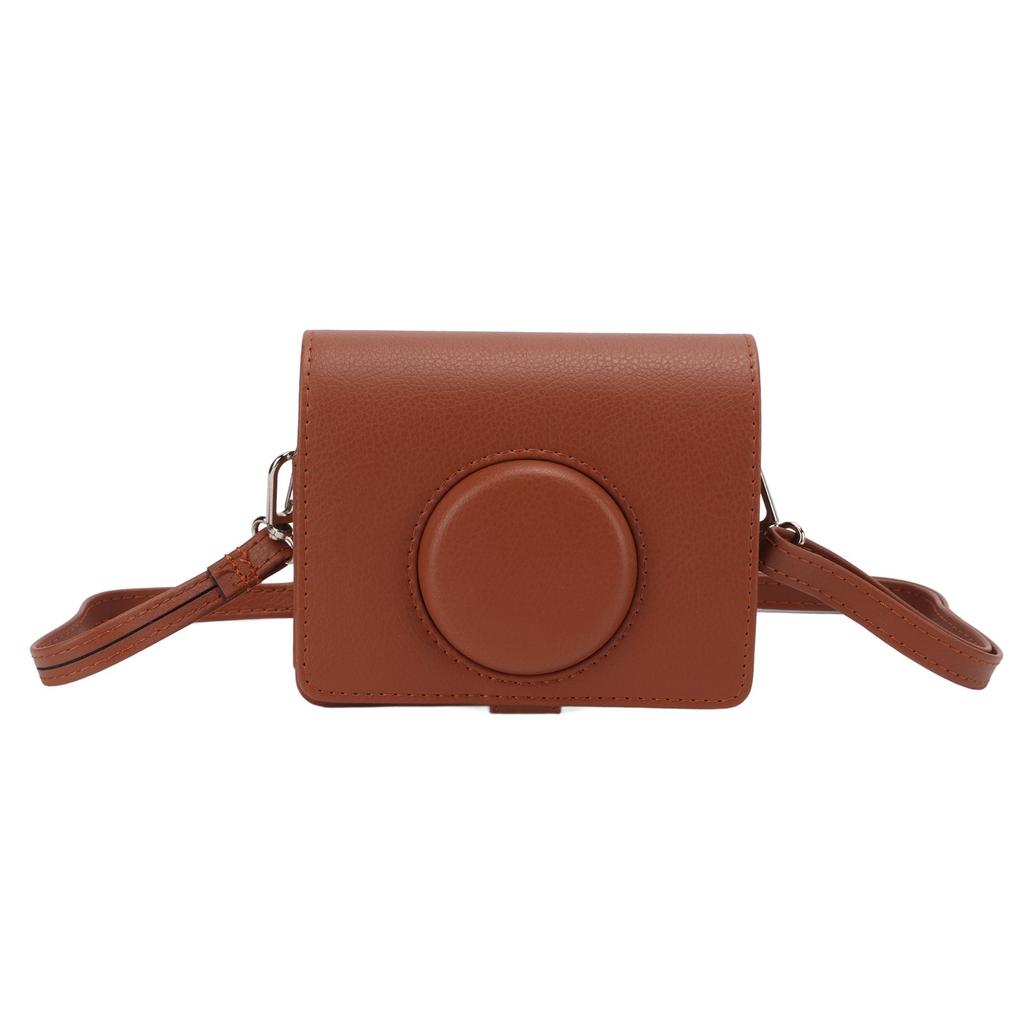 Kameratasche Modische PU-Leder Tasche mit Schultergurt für Fuji Kamera