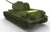 Bronco Models 1/32 Scale Soviet T-34/85 Medium Tank, Korean People's Hero No. 215, Plastic Model Kit CBM3201