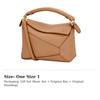 Loewe Puzzle Soft Grain Calfskin Handbag Mini Women's Toffee A510P88X16-5542