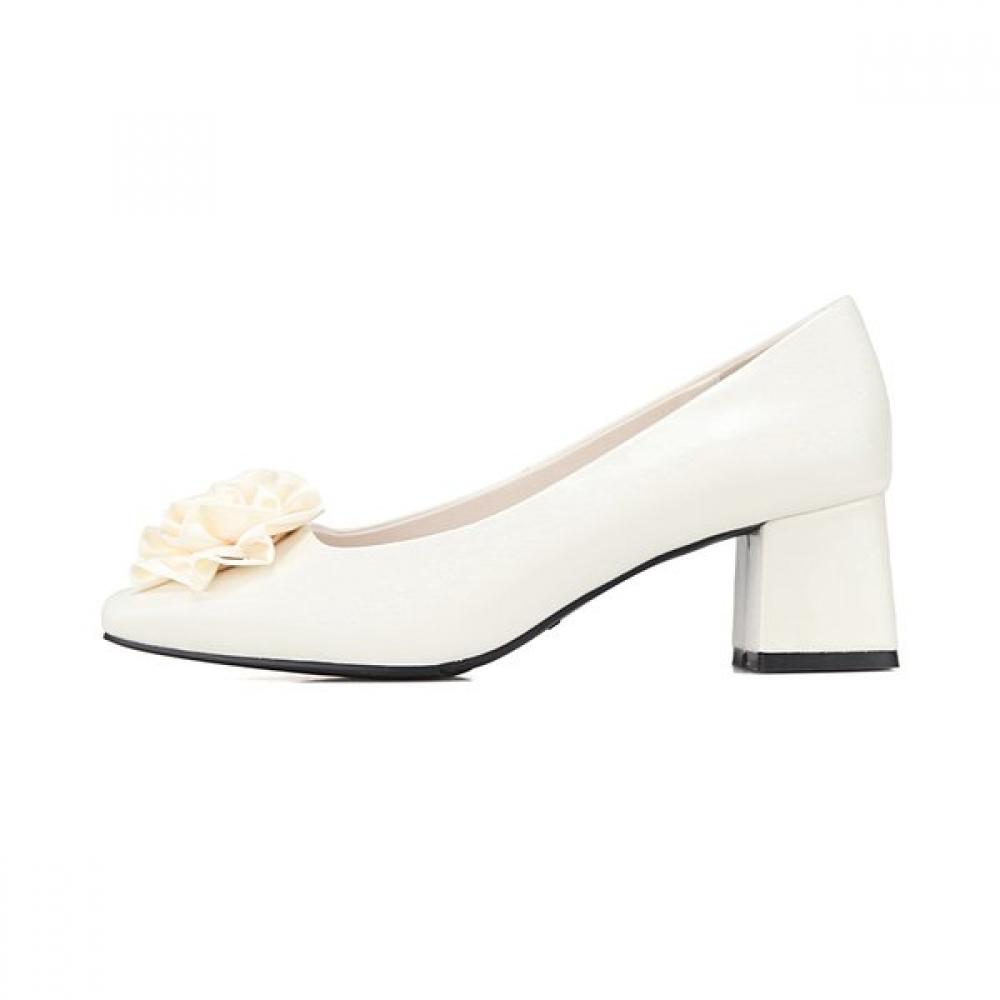 Barbara Leather Satin CorSage Women S pumpS 5cm Bbj208iv