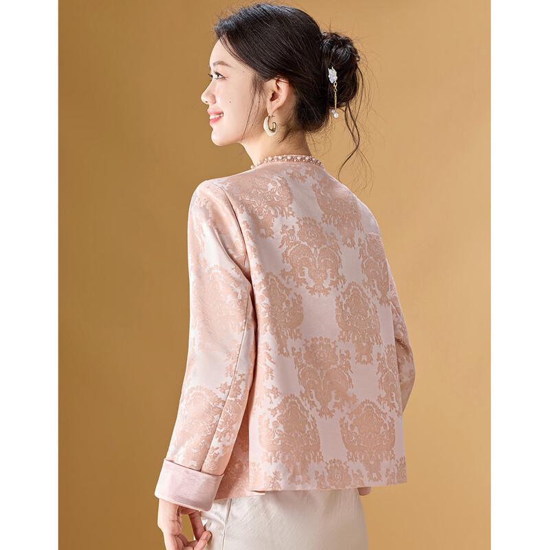 Meilannie Neue Chinesische Stil Perlen Jacquard Jacke
