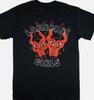 NUOVA T-shirt a maniche corte Lambrini Girls Band Nera Tutte le taglie dalla S alla 5XL