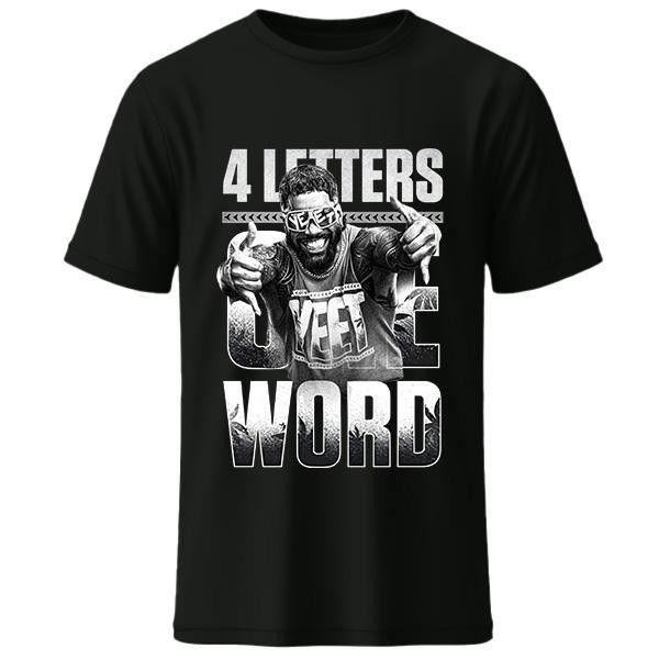 American Wrestling Jay Uso Print Men's and Women's Cotton Short-sleeved T-shirt Summer High Street Retro Casual Comfortable Top