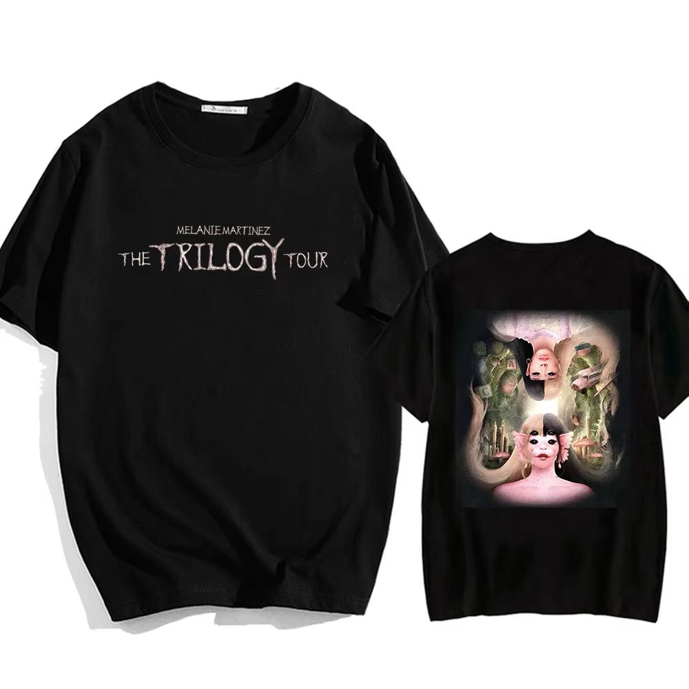 Melanie Martinez Singer Printing T-shirts 2025 The Trilogy Tour Graphic Tee-shirt Cotton Men/Women Summer Tshirts Funny Tee Tops