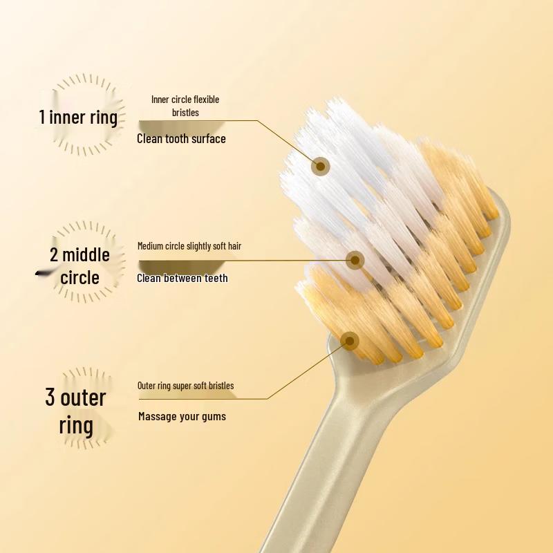 Ebisu 65-Hole Wide Head Soft Toothbrush