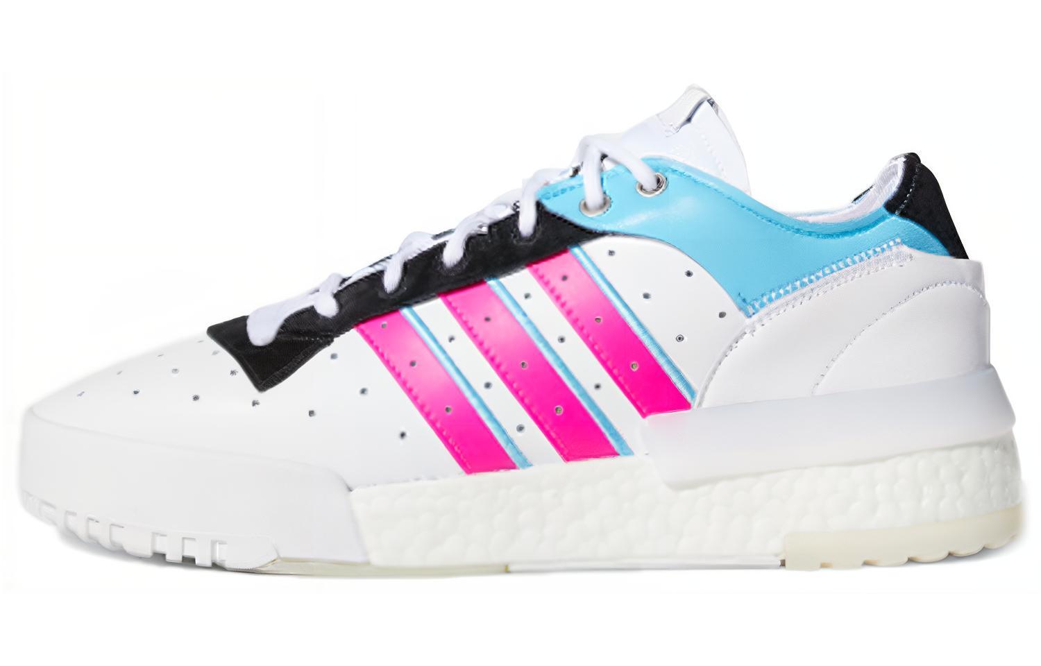 

Adidas Rivalry Rm Low White Black Blue Women s FV4183 43