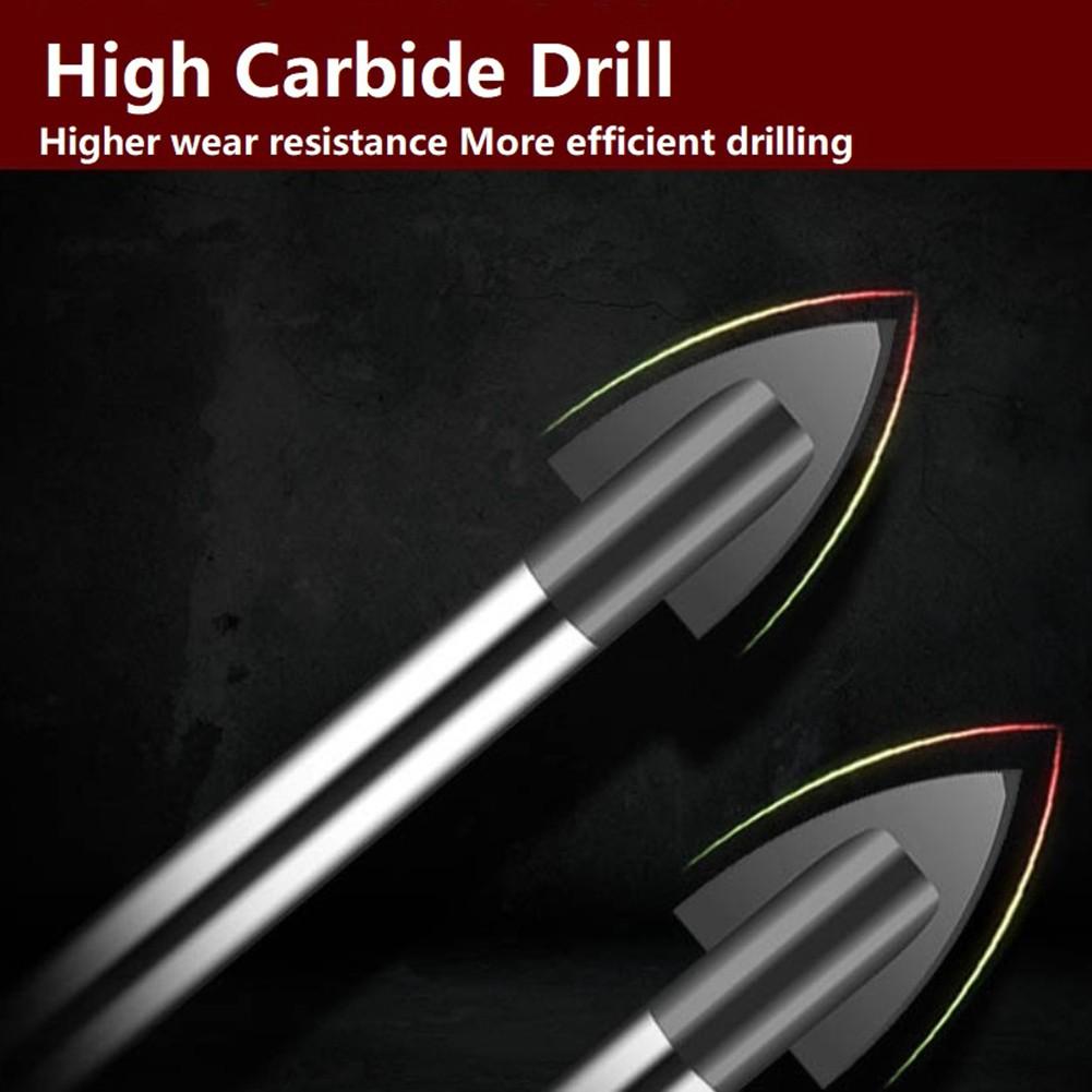 10 bucăți burghiu 6 mm Accesorii pentru scule electrice Carbură de tungsten