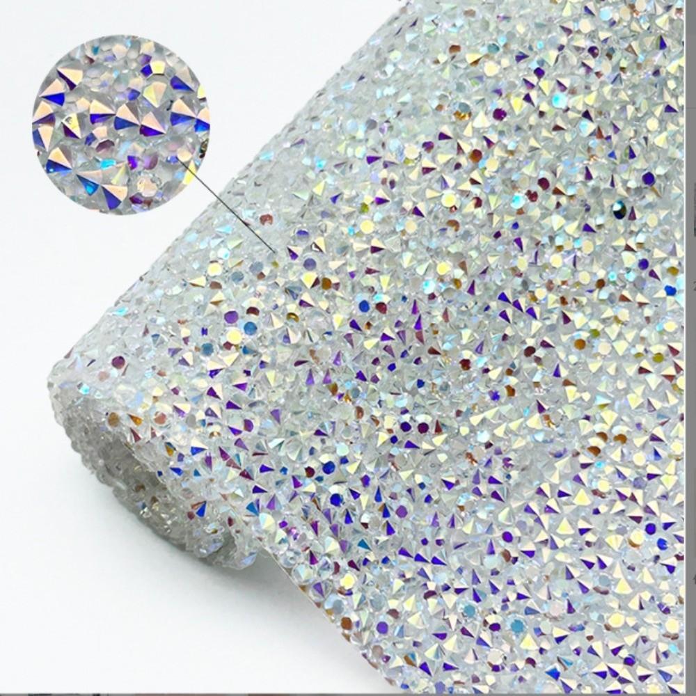 Self Adhesive Resin Rhinestone Colorful DIY Decorative Rhinestone Sticker Sparkling Shiny Crystal Sticker Bag Ornament
