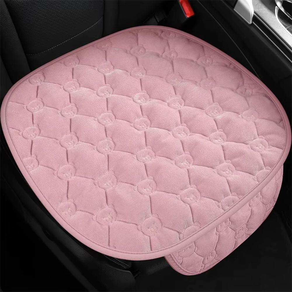 Anti-Freezing Car Plush Seat Short Plush Square Cushion Comfortable Car Seat Cushion  Car