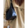 Ielgy Simple All-Match Large-Capacity Commuter College Students Class One-Shoulder Messenger Bag