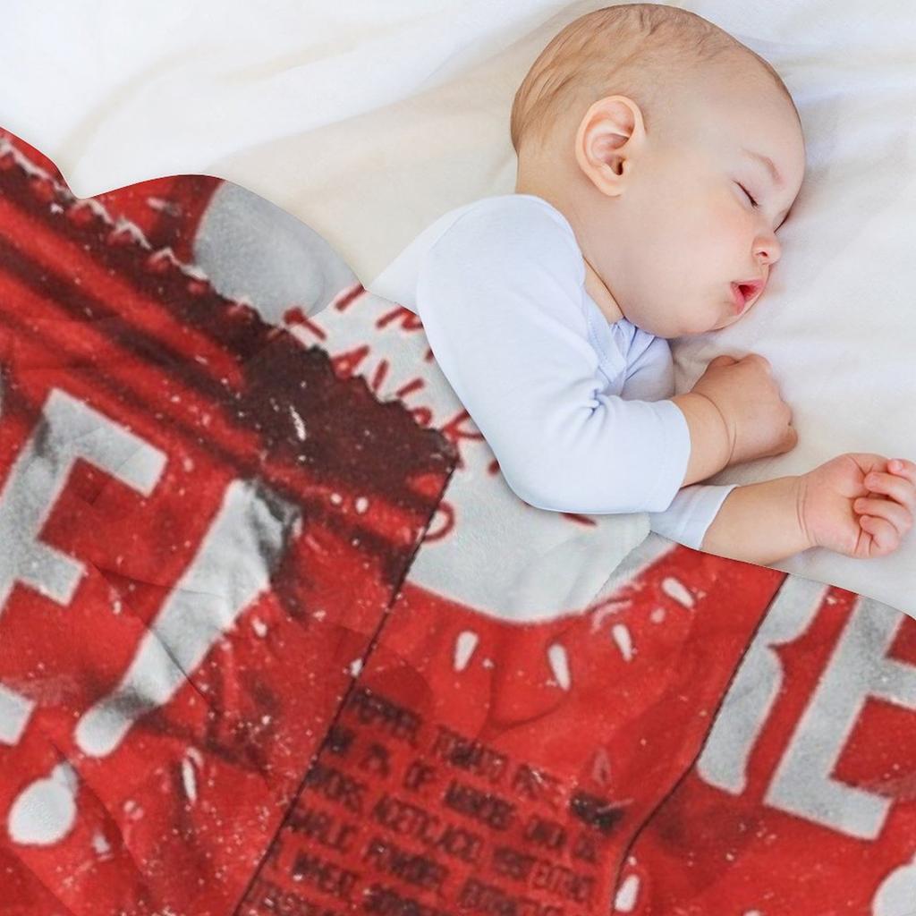 taco bell fire blanket Throw Blanket Warm Soft Plaid Sofa Quilt Soft Big Blankets