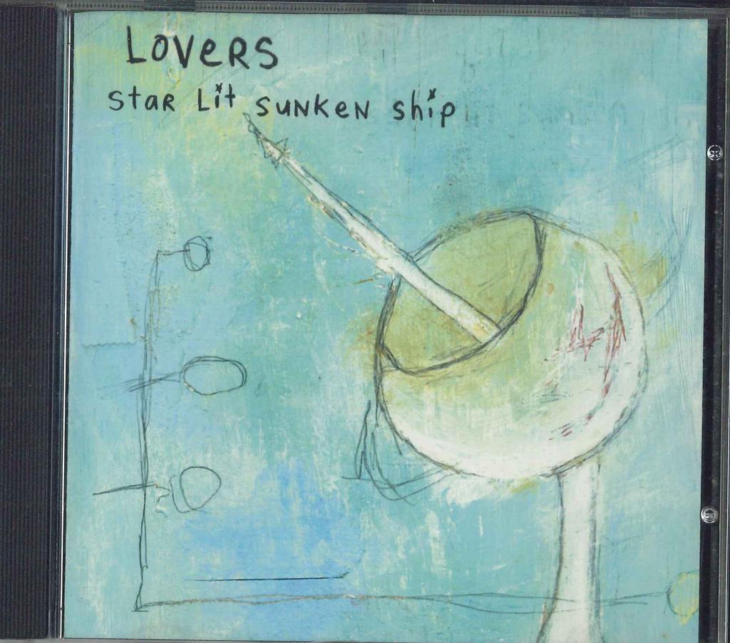 CD LOVERS - Star Lit Sunken Ship OTR009 ORANGE TWIN REC 2002 US Rock Used
