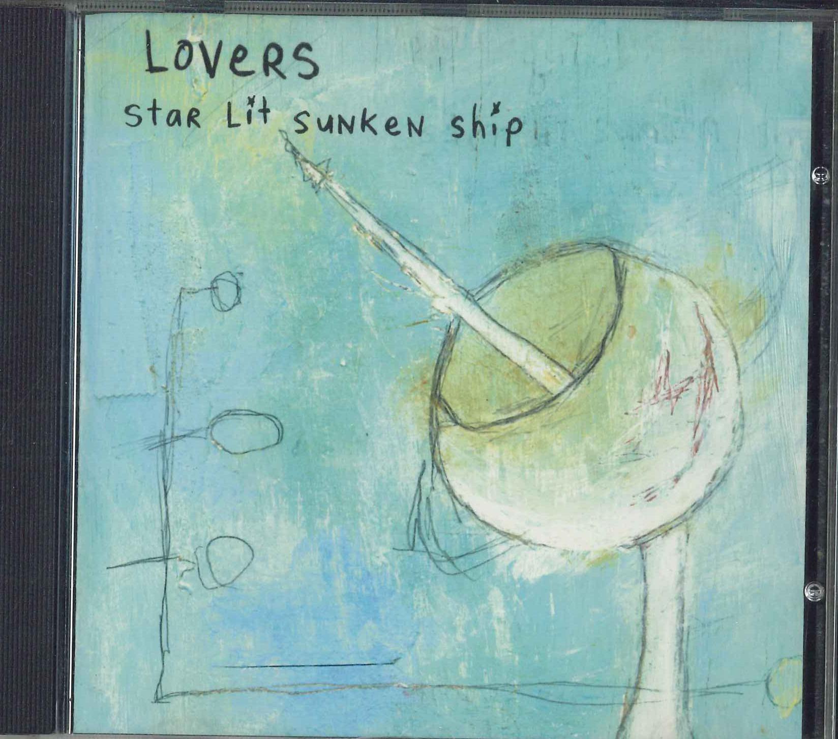 

CD LOVERS - Звездный затонувший корабль OTR009 ORANGE TWIN REC 2002 США Рок Б/У