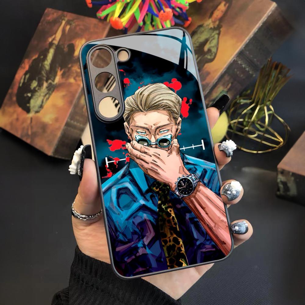 Чехол для телефона Кенто Нанами Jujutsu Kaisen для Samsung Galaxy S26 S25 S24 S23 S22 S20 S21 Ultra Plus Fe Цветной Серебристый Чехол Galaxy S23plus
