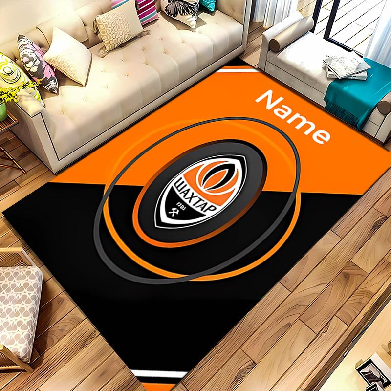 Custom Personalization FC Shakhtar Donetsk Area Rug - Perfect For Kitchen, Bathroom,Laundry Room Decor Large Size Available,Gift All Seasons