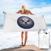 Amiga Psygnosis Owl Beach Towel Soft Microfiber Quick Dry Absorbent Quick Towels For Swimming