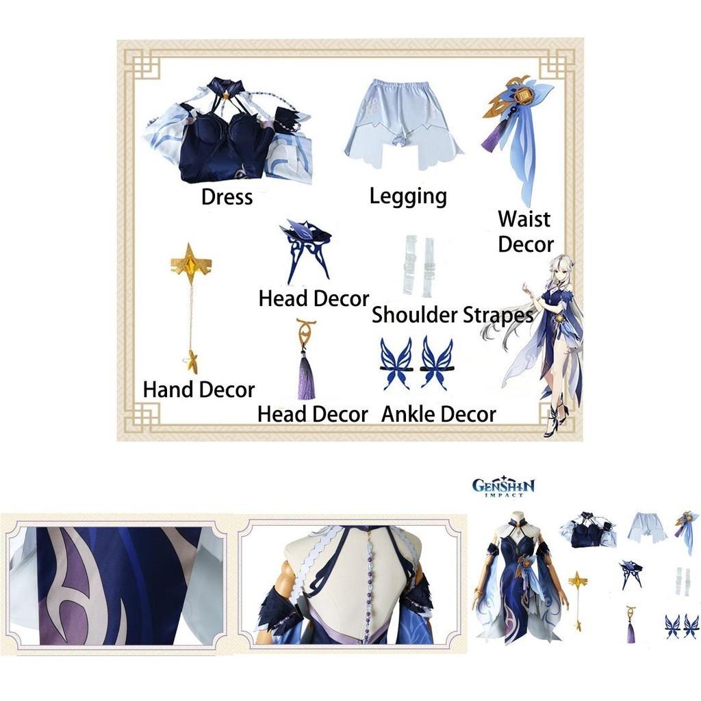 Genshin Impact Ningguang Cosplay Costume For Fun Costume Occasions