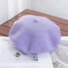 Berretto Donna Britannico Vintage Autunno e Inverno Lana Pittore Cappello Signora Cappello Bocciolo Versatile Tendenza ins
