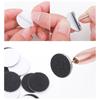 50Pcs Replacement Sandpaper Pad Disks Self-Adhesive Sanding Discs Bits for Electric Foot File Callus Remover Machine