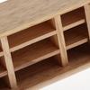 1:12 Dollhouse Miniature Wood TV Cabinet Stand Bench Living Room Decoration