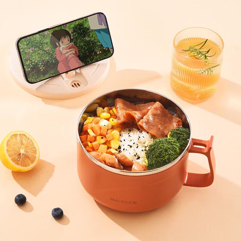 MAXCOOK 304 Stainless Steel Instant Noodle Bowl