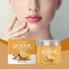 OUHOE Turmeric Lip Scrub, Moisturizes, Cleanses, Exfoliates And Softeners Lips Skin Lip Care Lip Balm