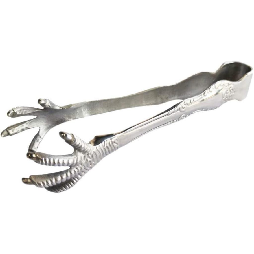 Sizikato Stainless Steel Chicken Feet Tongs Special Ice Tongs Serving Tongs.