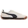 Puma Fast Rider Og Cn Fabric Round Toe Lace-Up Low-Top Lifestyle Sneakers Unisex Sneakers Off-White Black 387323-03